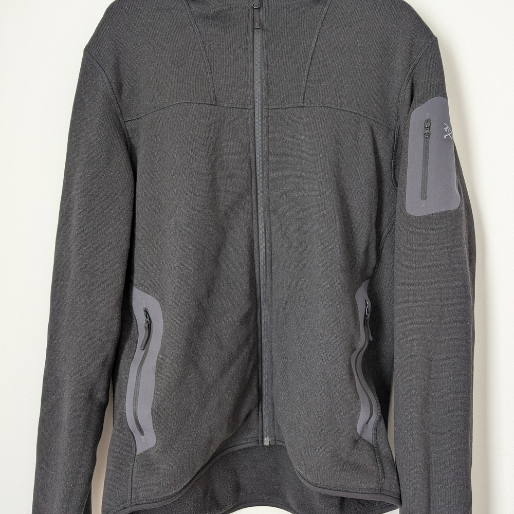 Arc'teryx Men's Zippered Hoodie Jacket Size L